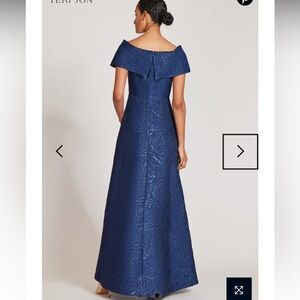 Rickie freeman for Teri Jon blue gown
